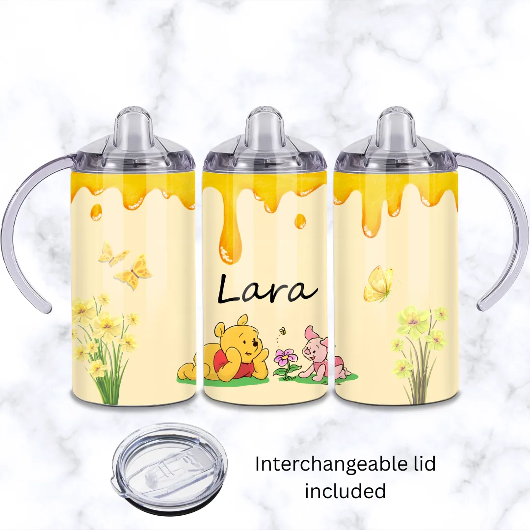Winnie the Pooh Baby Sippy Cup 12oz | Personalised Printed
