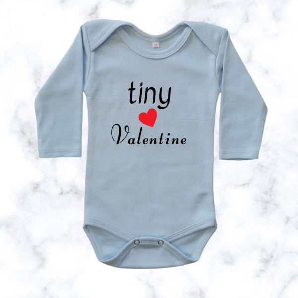 Tiny Valentine | Custom Printed Cotton Onesie