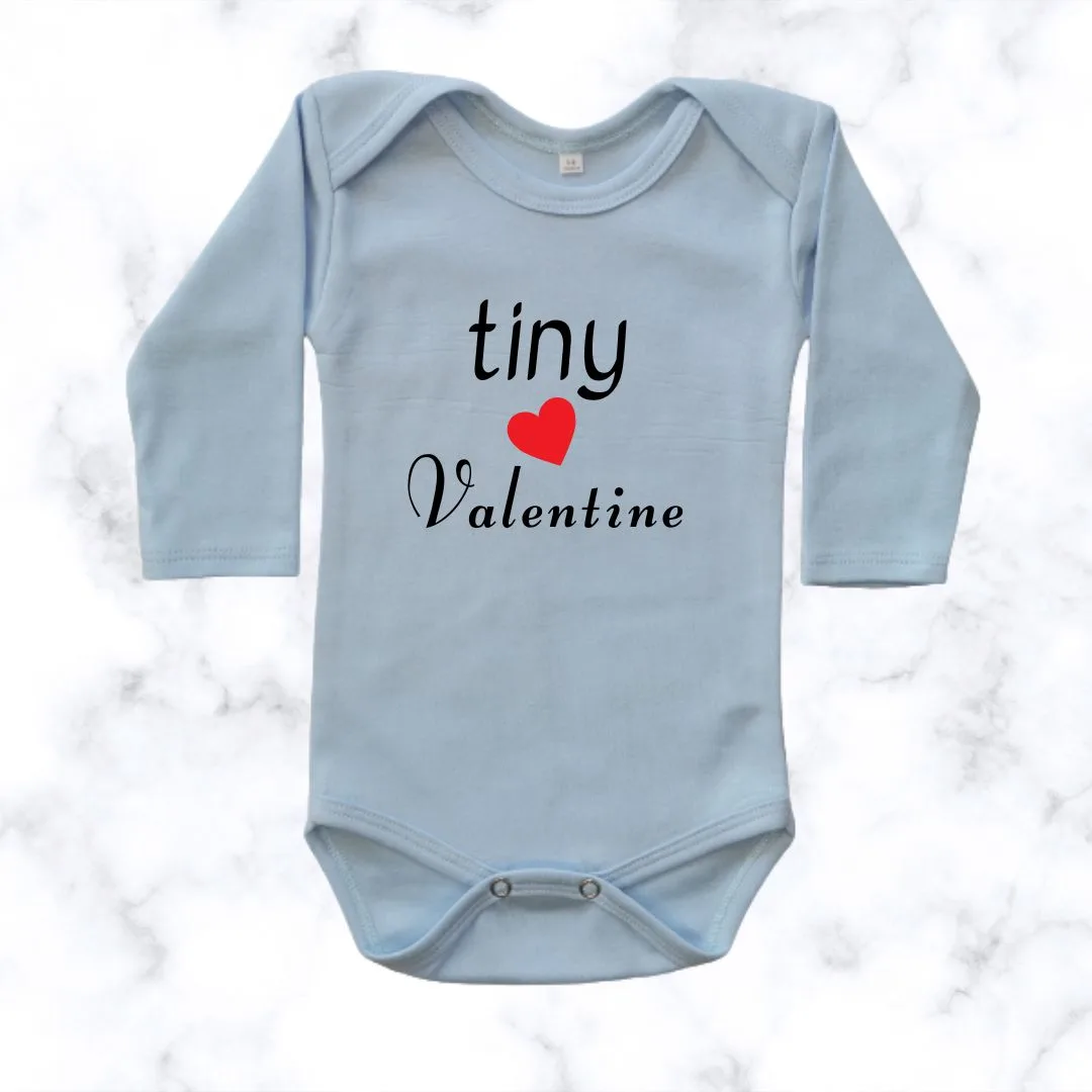 Tiny Valentine | Custom Printed Cotton Onesie