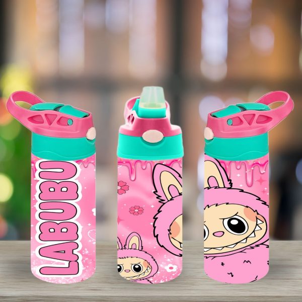 Assorted Labubu Flip Top Sippy Cup | Personalised Printed