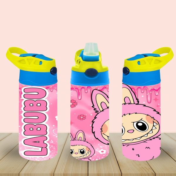 Assorted Labubu Flip Top Sippy Cup | Personalised Printed