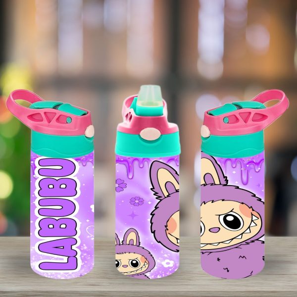 Assorted Labubu Flip Top Sippy Cup | Personalised Printed