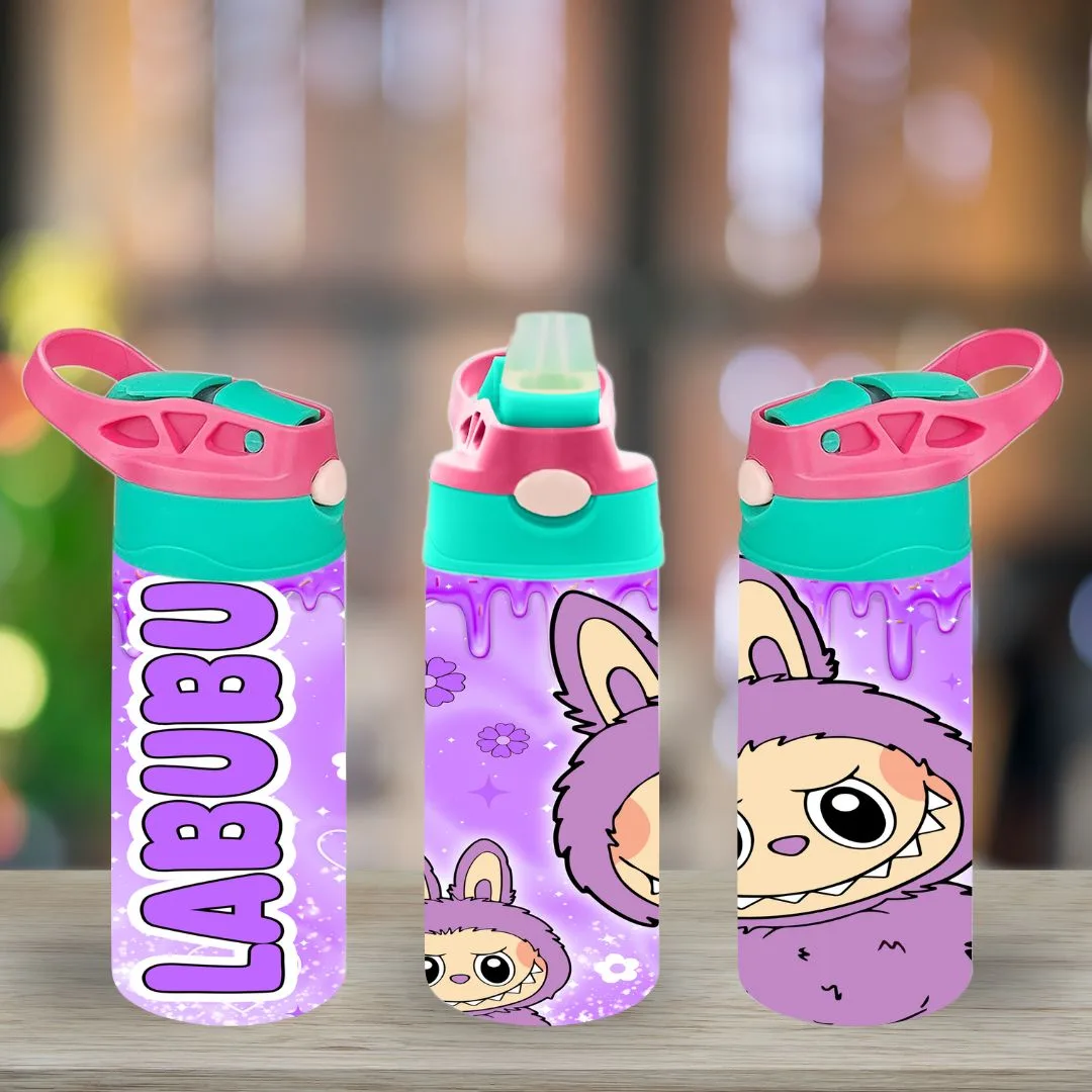 Assorted Labubu Flip Top Sippy Cup | Personalised Printed