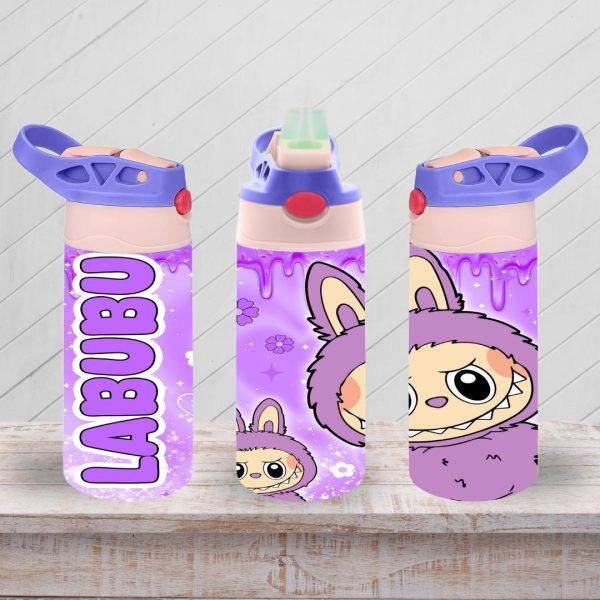 Assorted Labubu Flip Top Sippy Cup | Personalised Printed