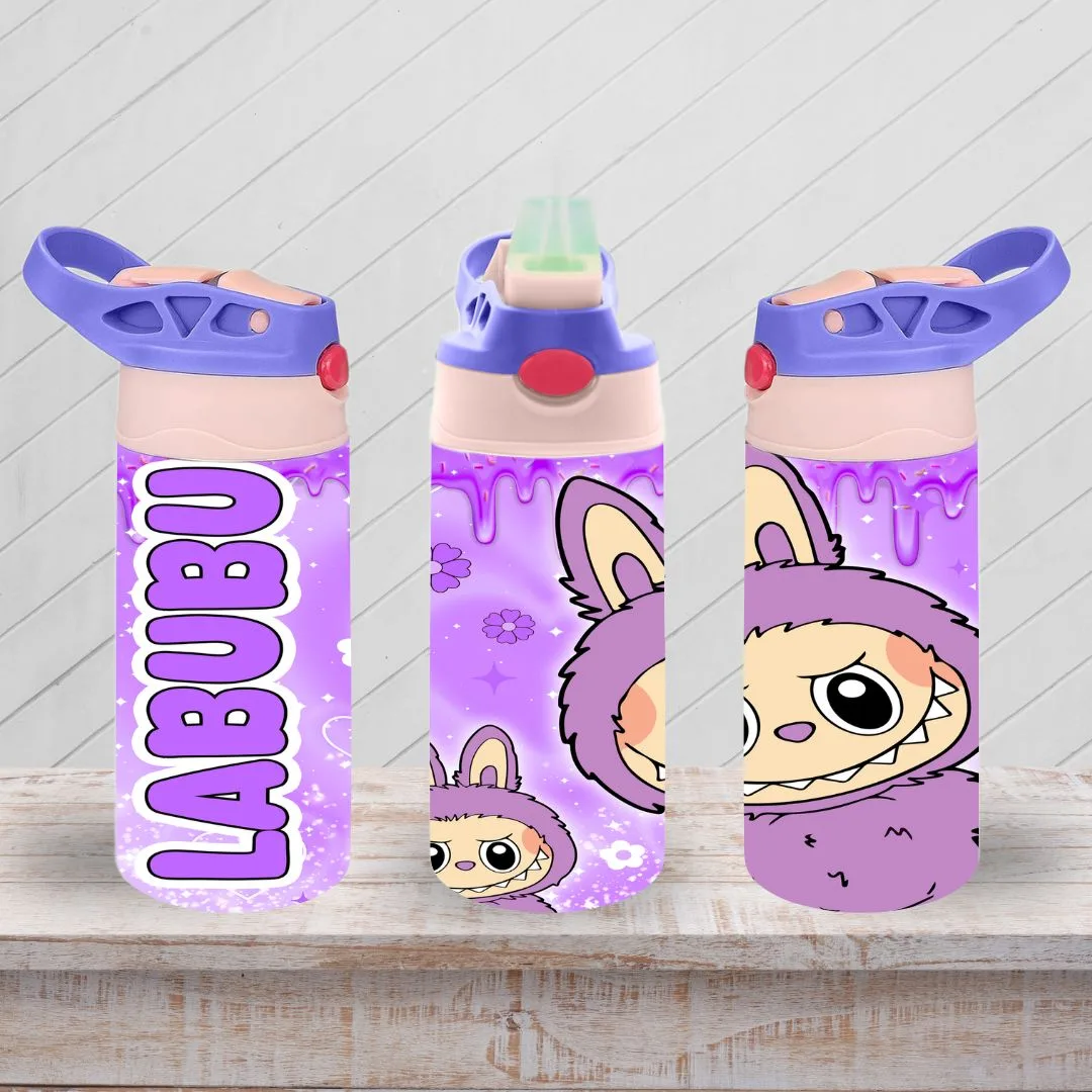 Assorted Labubu Flip Top Sippy Cup | Personalised Printed