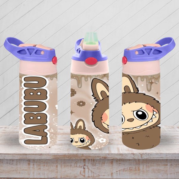 Assorted Labubu Flip Top Sippy Cup | Personalised Printed