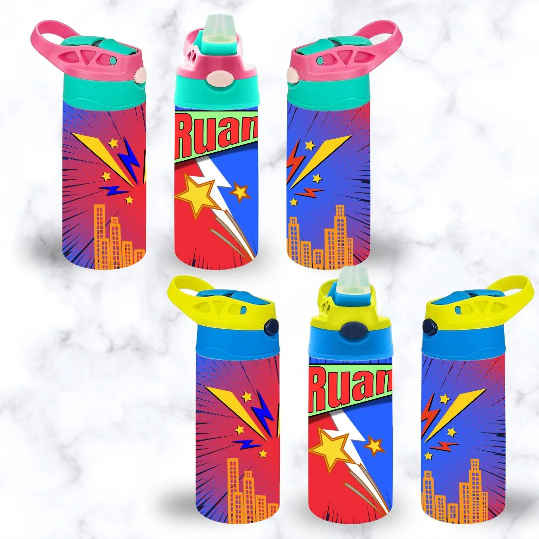 Comics Flip Top Sippy Cup | Personalised Printed