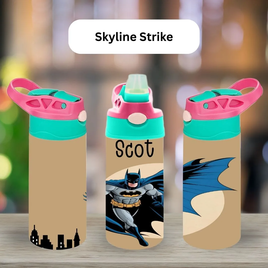 Assorted Batman Flip Top Sippy Cup | Personalised Printed - Image 6