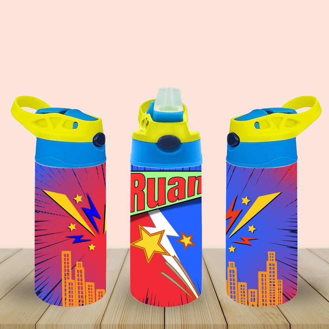 Comics Flip Top Sippy Cup | Personalised Printed