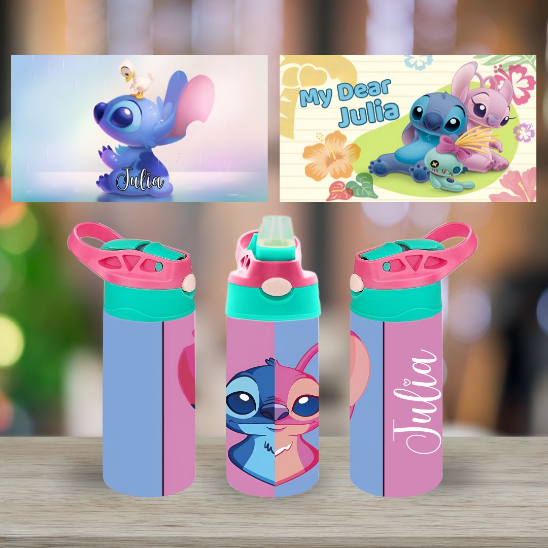 Assorted Stitch Flip Top Sippy Cup | Personalised Printed