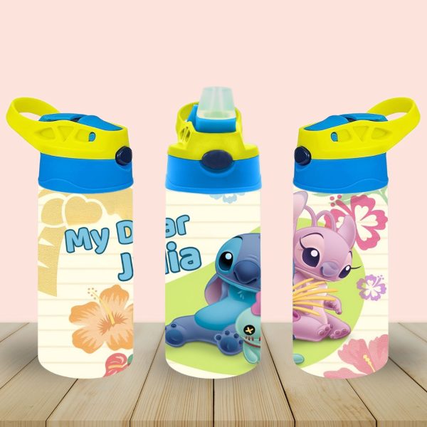 Assorted Stitch Flip Top Sippy Cup | Personalised Printed