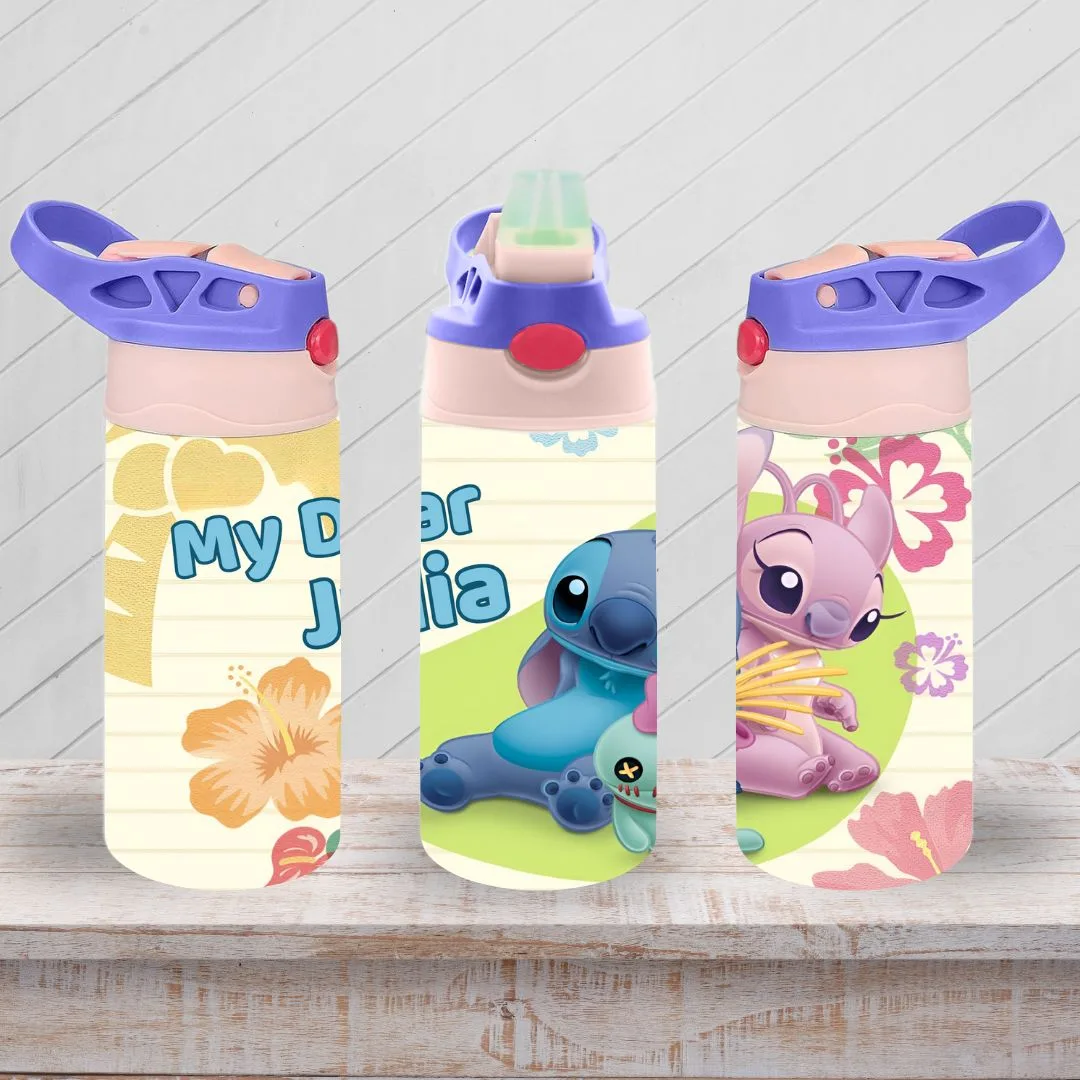 Assorted Stitch Flip Top Sippy Cup | Personalised Printed