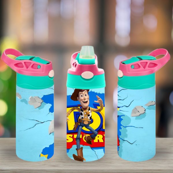 Assorted Toy Story Flip Top Sippy Cup | Personalised Printed