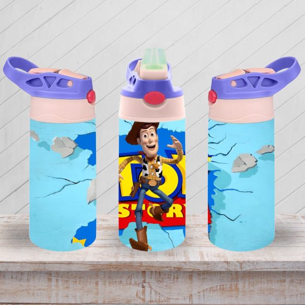 Assorted Toy Story Flip Top Sippy Cup | Personalised Printed