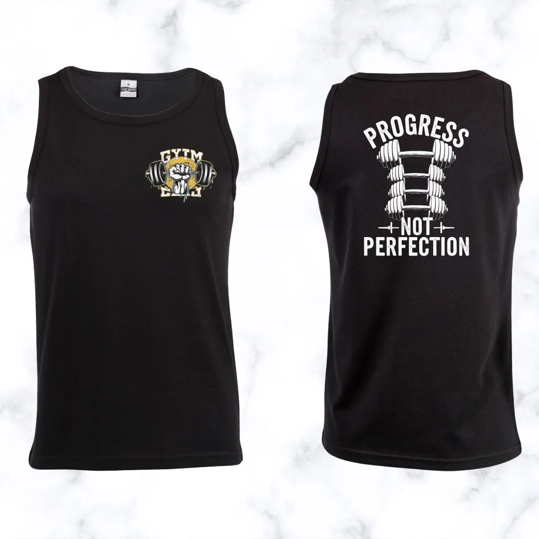Progress Not Perfection Gym Vest