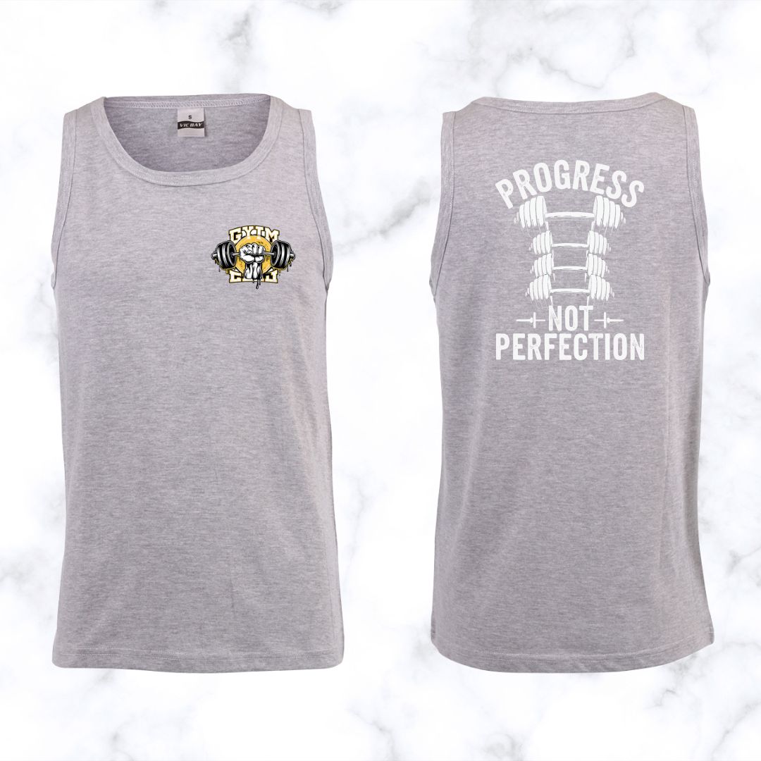 Progress Not Perfection Gym Vest