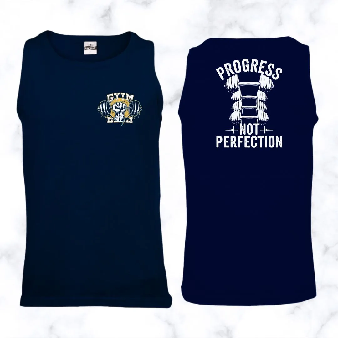 Progress Not Perfection Gym Vest