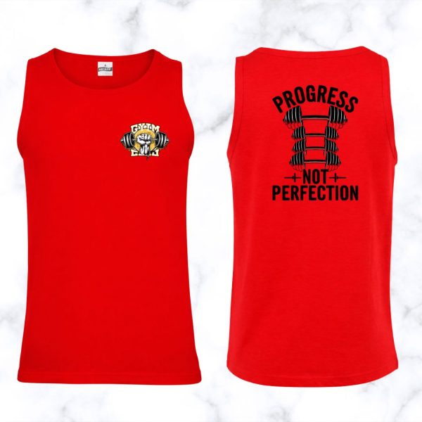 Progress Not Perfection Gym Vest