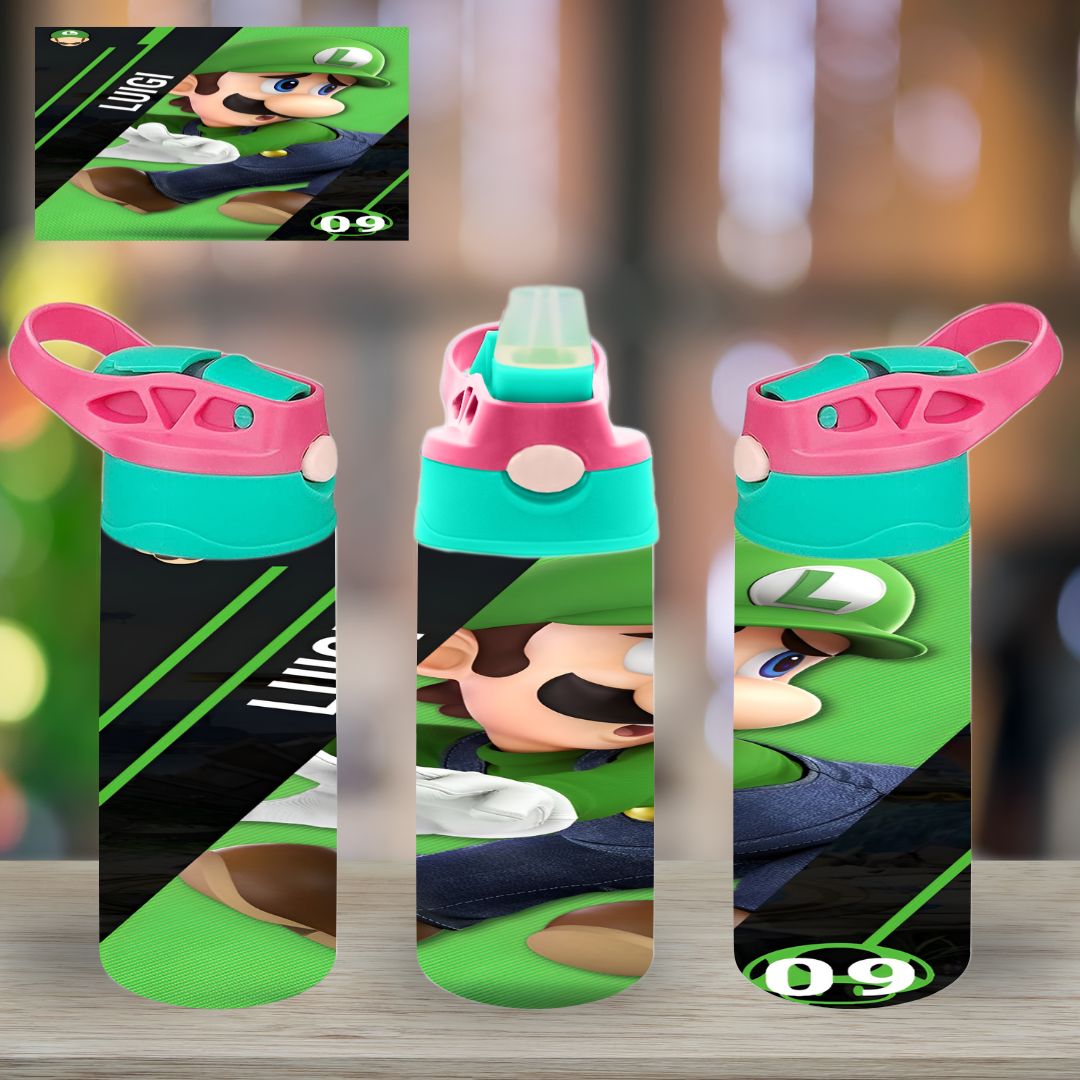 Assorted Mario Flip Top Sippy Cup | Personalised Printed