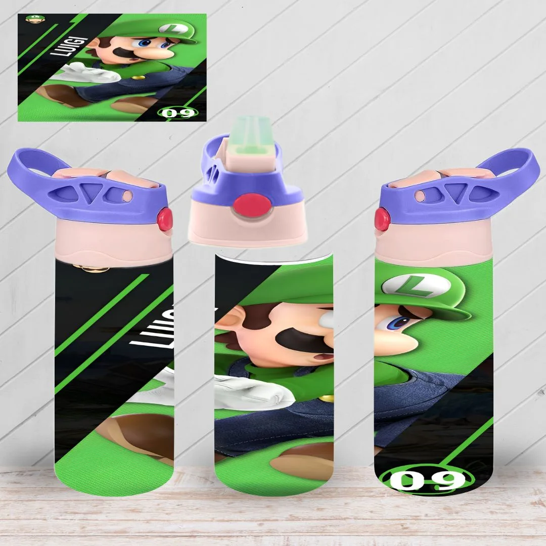Assorted Mario Flip Top Sippy Cup | Personalised Printed