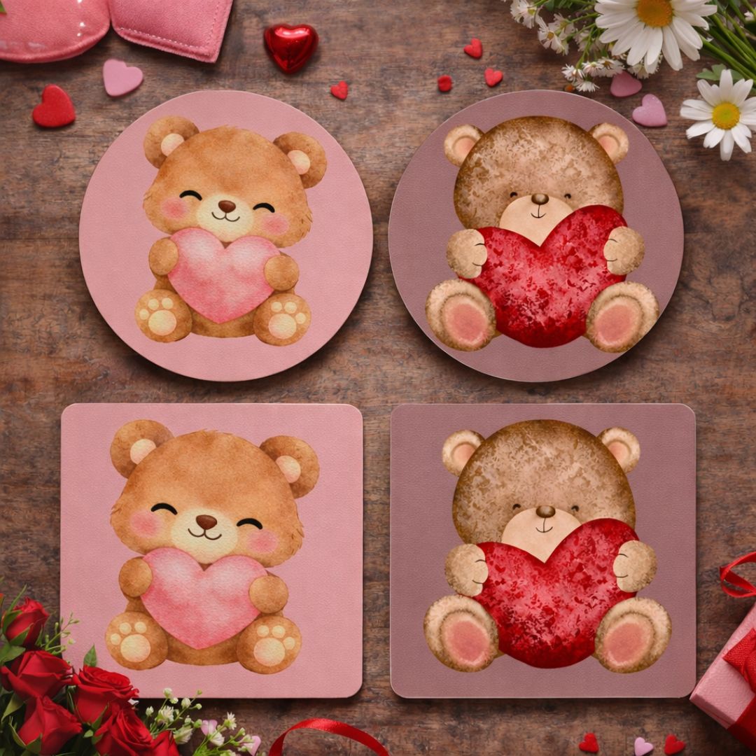 Couple Bear Coaster
