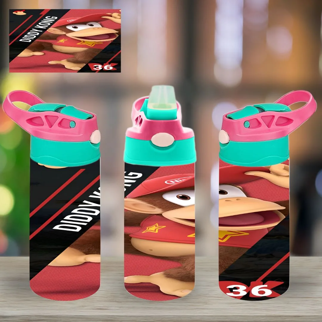 Assorted Mario Flip Top Sippy Cup | Personalised Printed