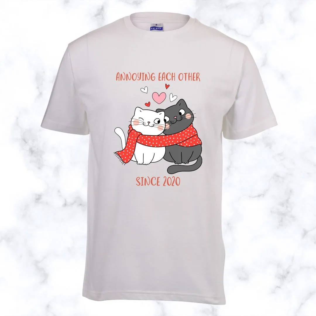Annoying Each Other Since (Year) | Personalised T-shirt
