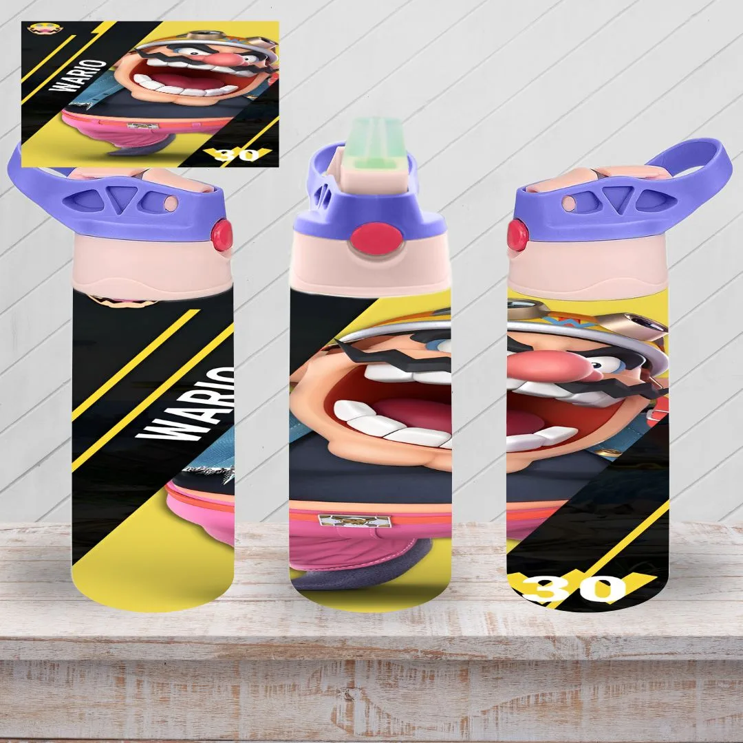 Assorted Mario Flip Top Sippy Cup | Personalised Printed