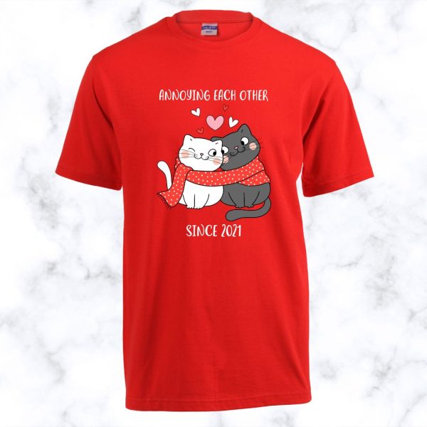 Annoying Each Other Since (Year) | Personalised T-shirt