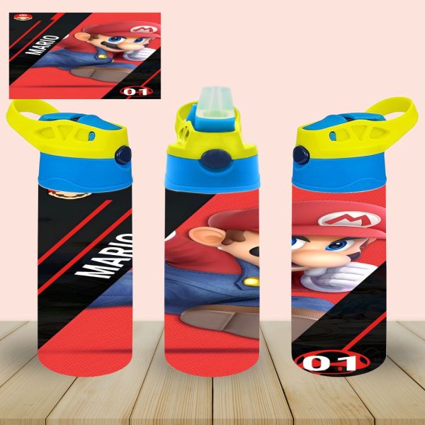 Assorted Mario Flip Top Sippy Cup | Personalised Printed