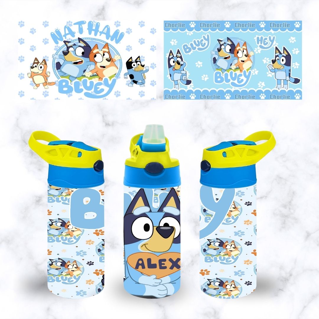 Assorted Bluey Flip Top Sippy Cup | Personalised Printed