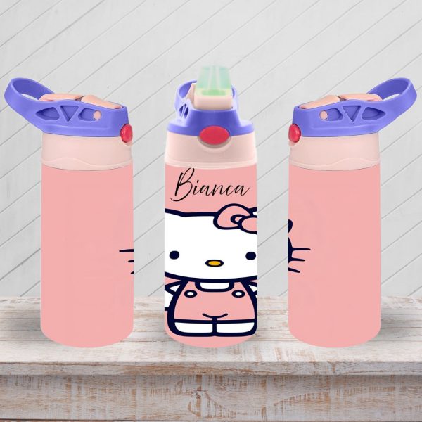 Assorted Hello Kitty Flip Top Sippy Cup | Personalised Printed