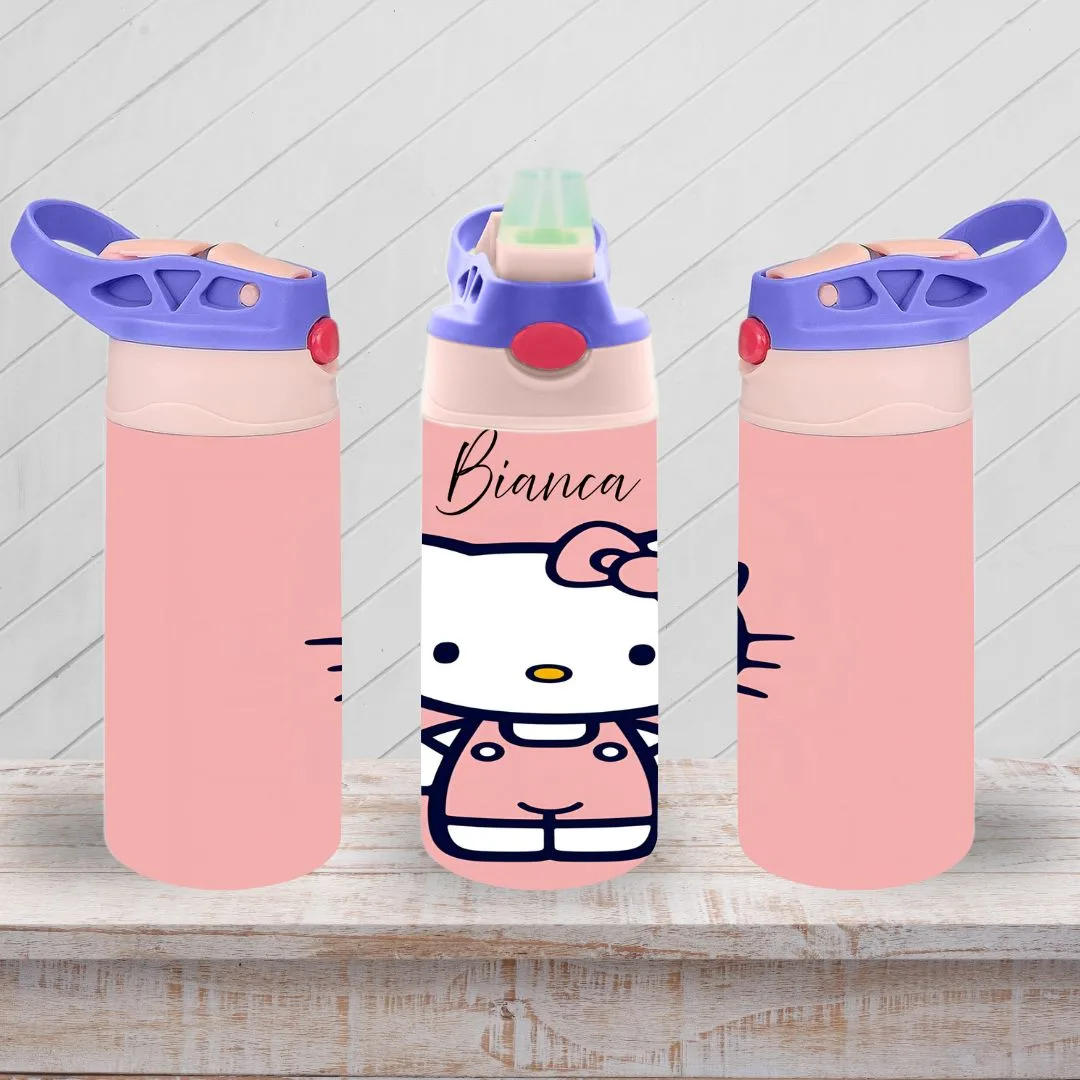 Assorted Hello Kitty Flip Top Sippy Cup | Personalised Printed