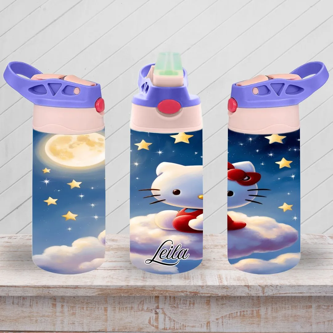 Assorted Hello Kitty Flip Top Sippy Cup | Personalised Printed
