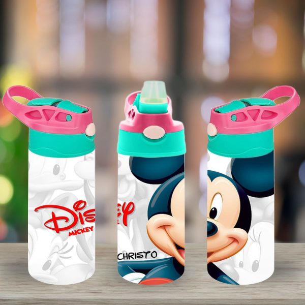 Assorted Mickey Mouse Flip Top Sippy Cup | Personalised Printed