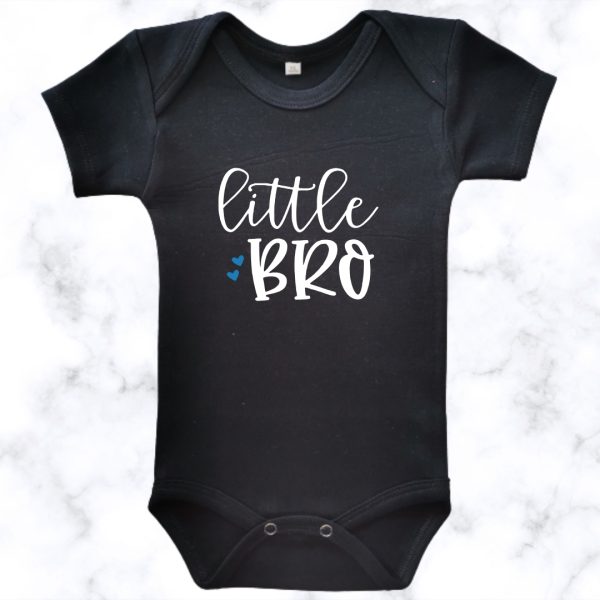 Little Bro printed baby onesie - ss