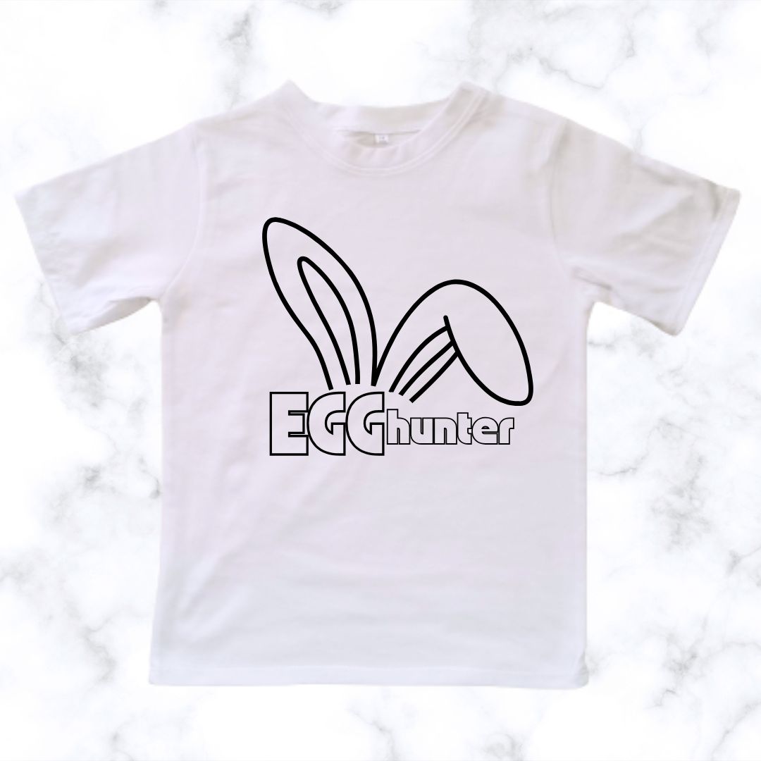 Egghunter - white - short sleeve