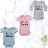 Meet me | Hi, i'm printed baby onesie