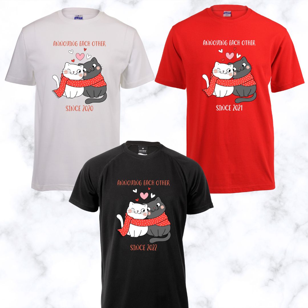 Annoying Each Other Since (Year) | Personalised T-shirt