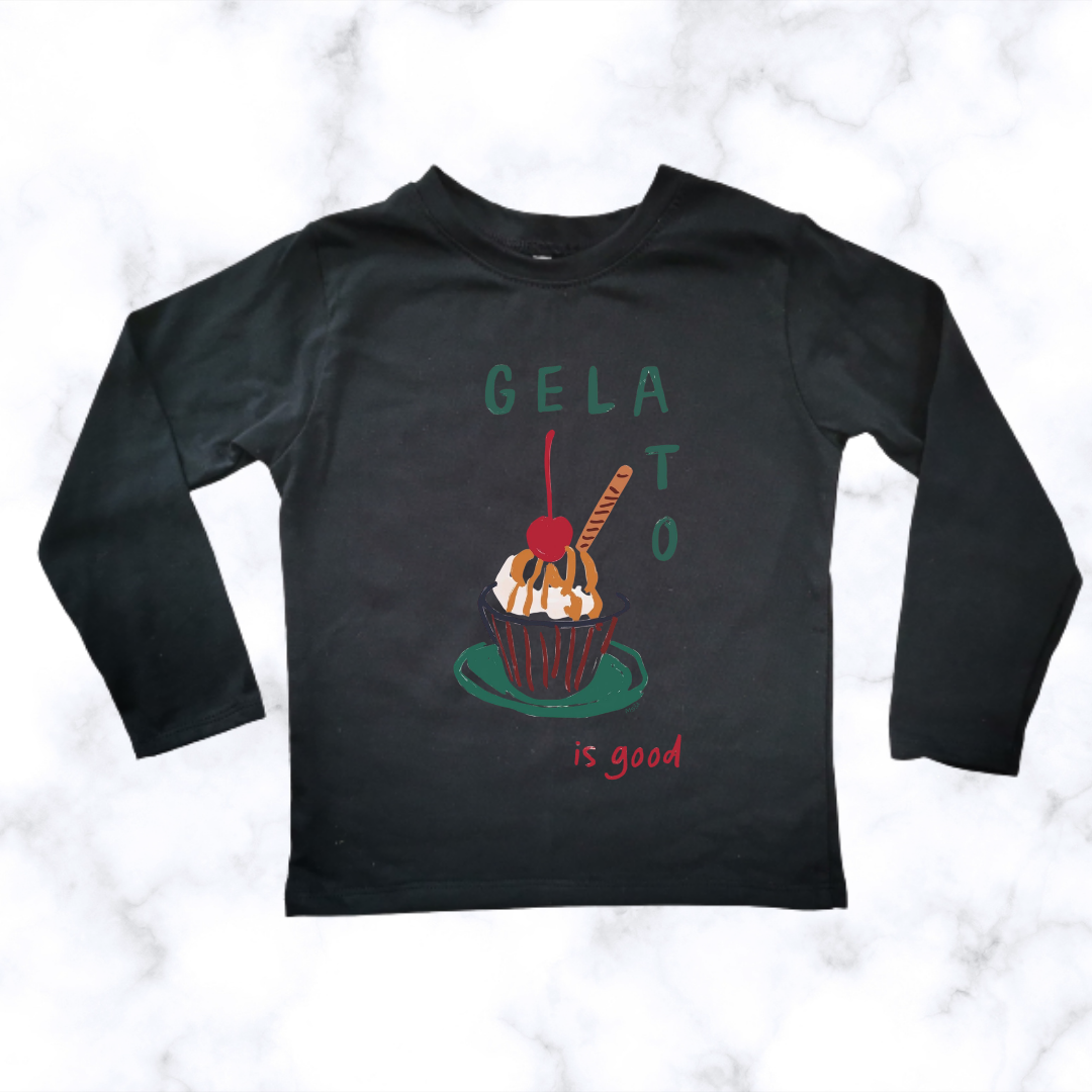 Gelato is Good | Custom Printed Kids T-shirt