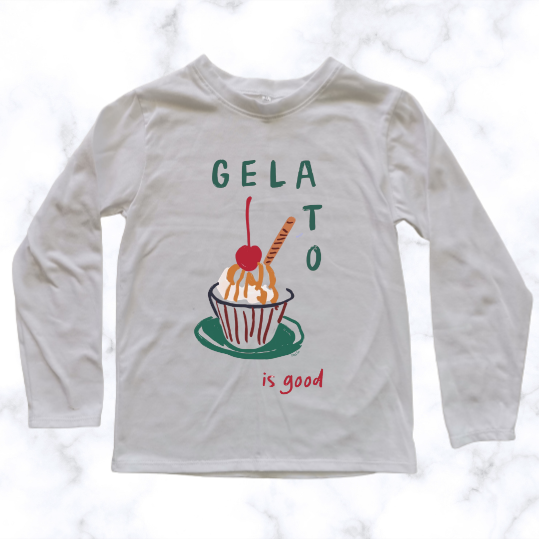 Gelato is Good | Custom Printed Kids T-shirt