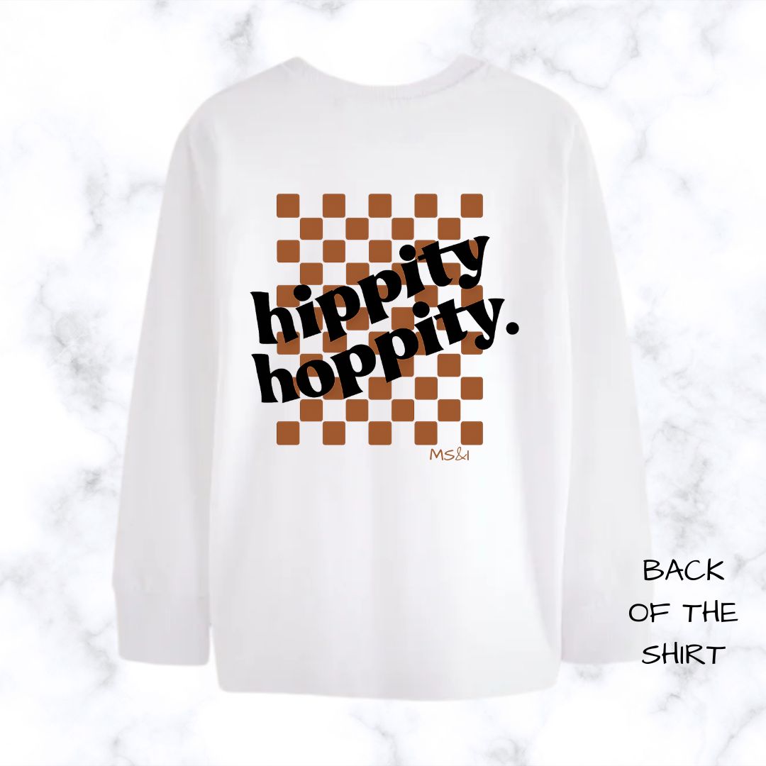 Alternative view of Hippity Hoppity | Custom Printed Kids T-shirt