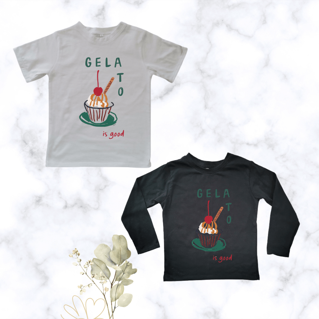 Gelato is Good | Custom Printed Kids T-shirt