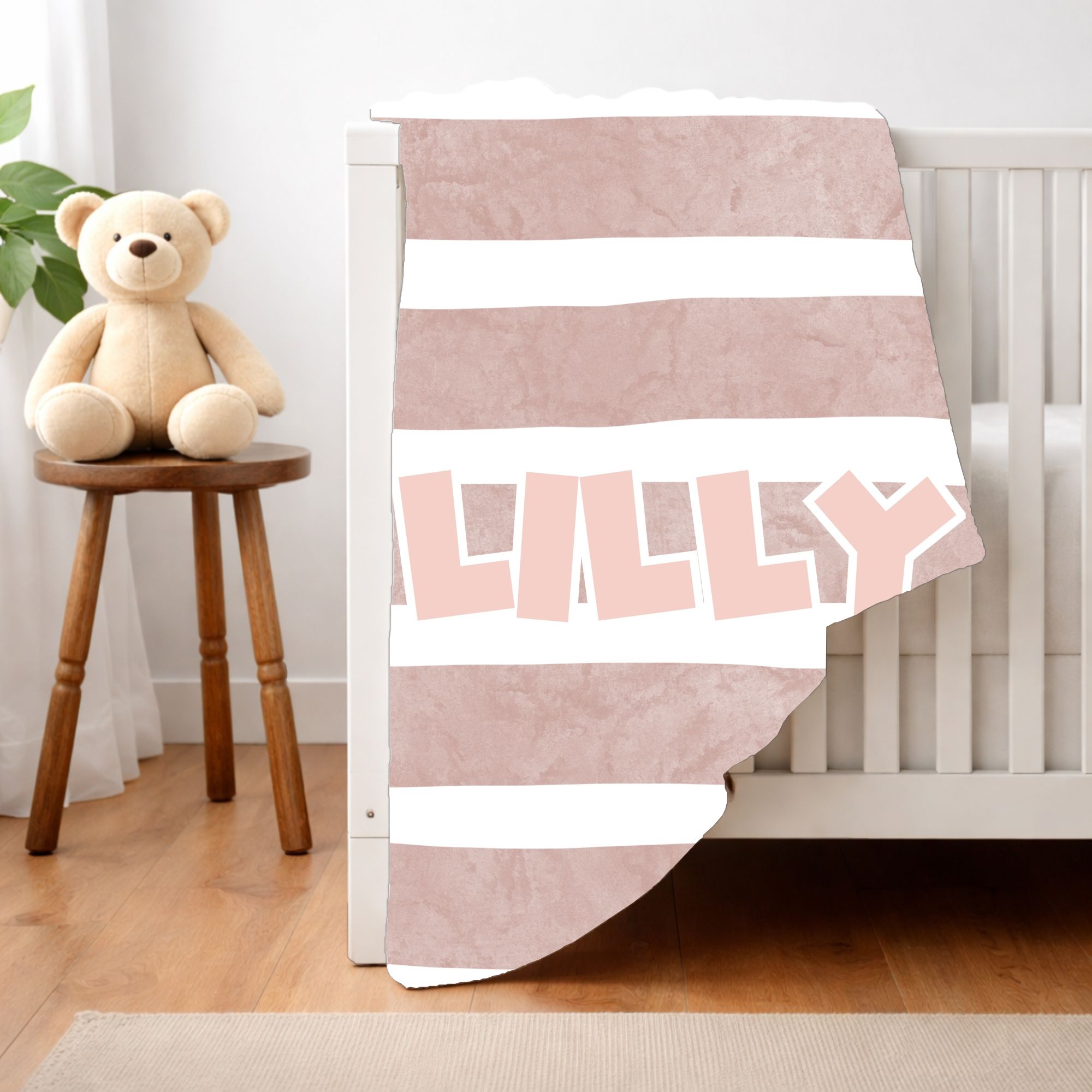 Name Full Print Fleece Blanket
