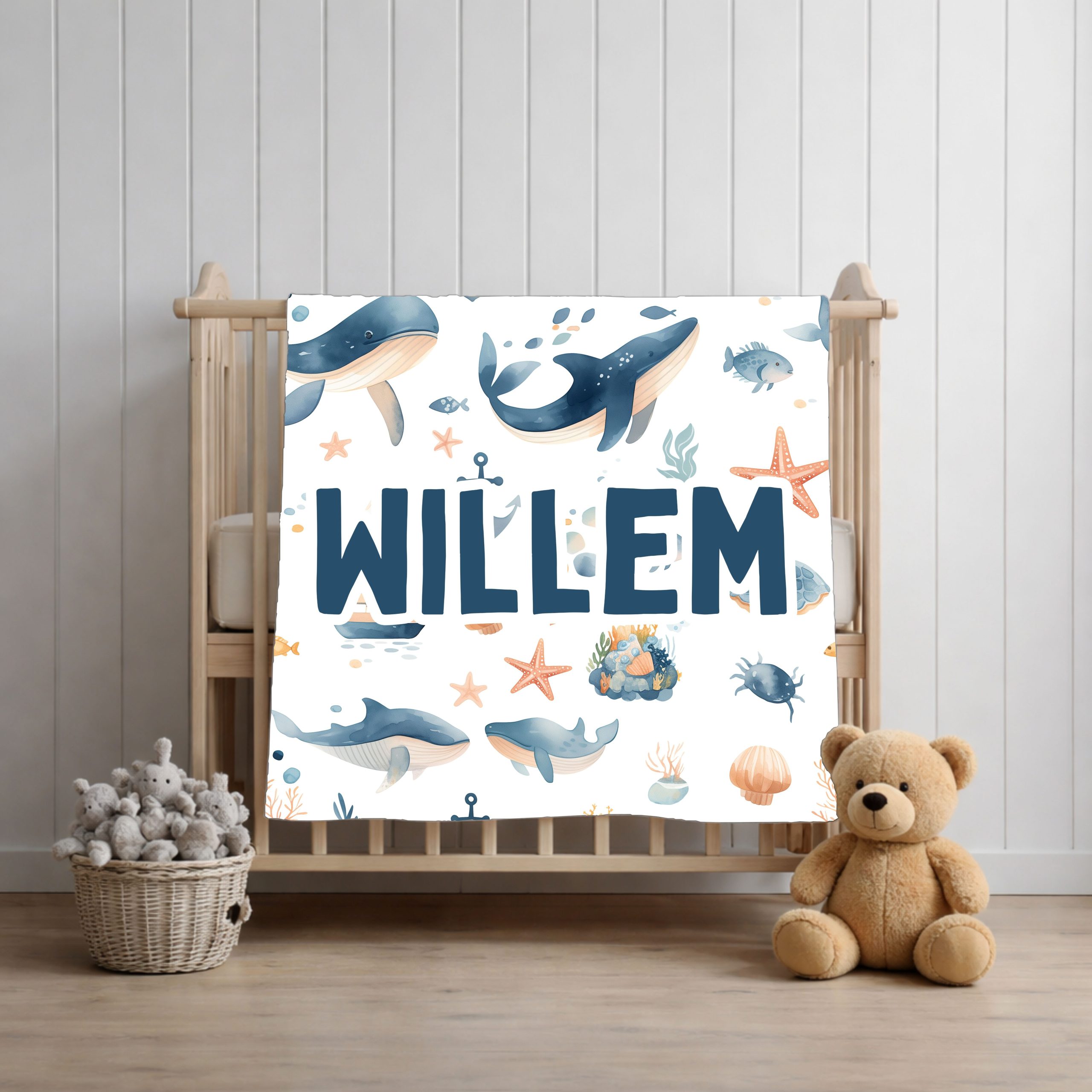 Ocean Dreams | Full Print Fleece Blanket