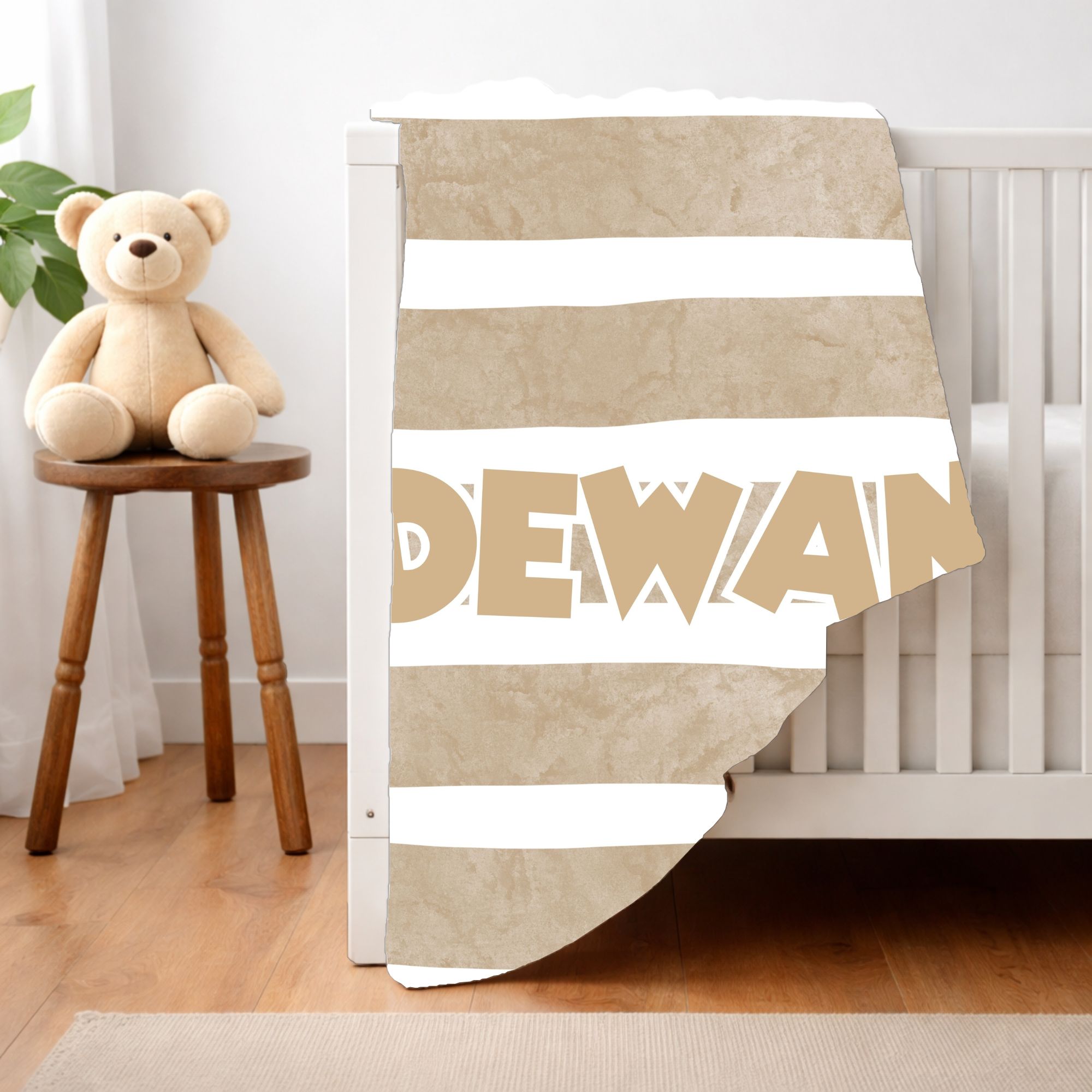 Name Full Print Fleece Blanket