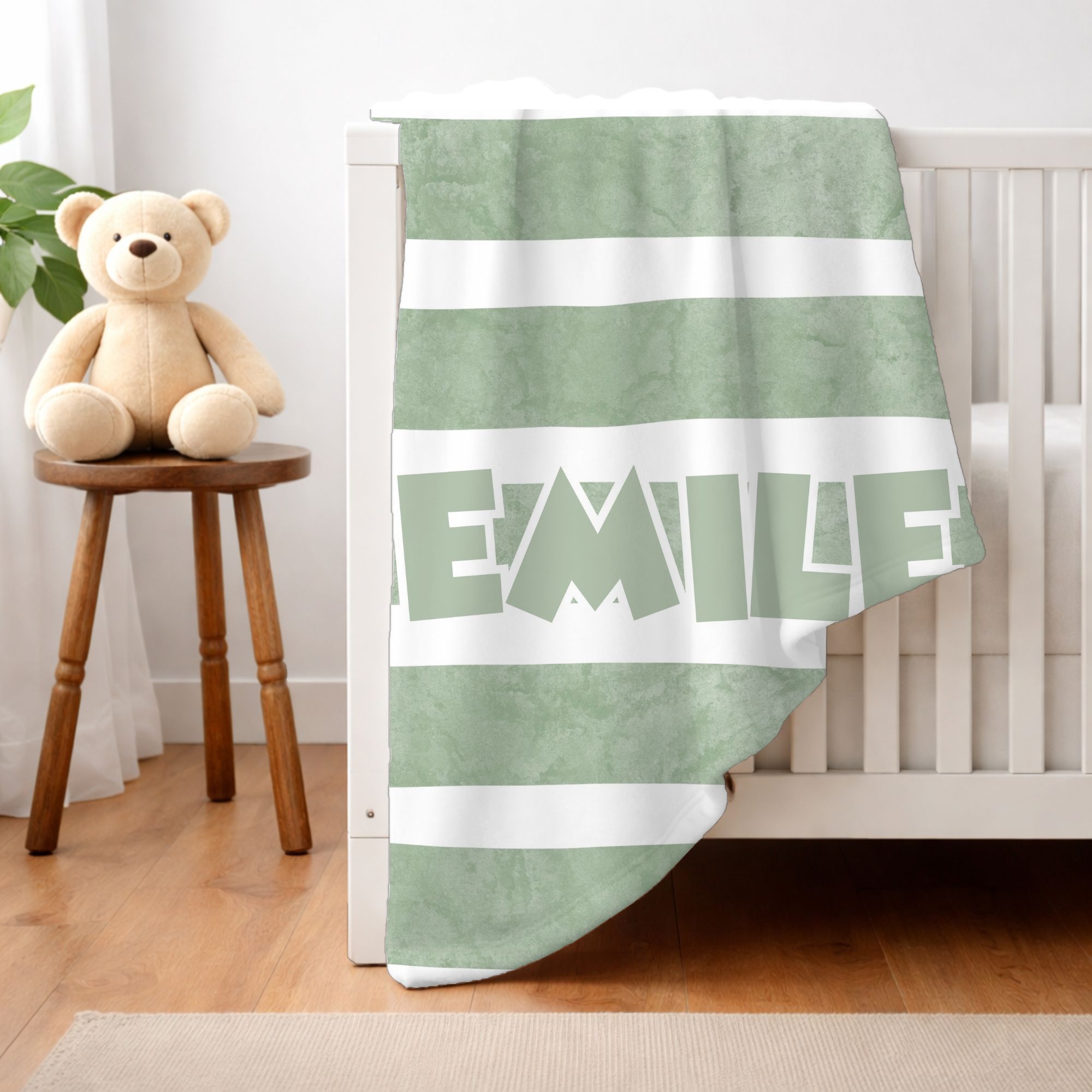 Name Full Print Fleece Blanket