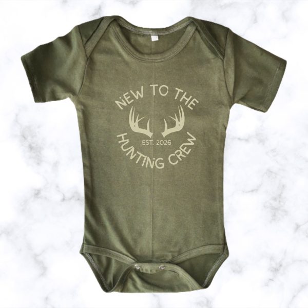 Hunting Crew | Printed Baby Onesie