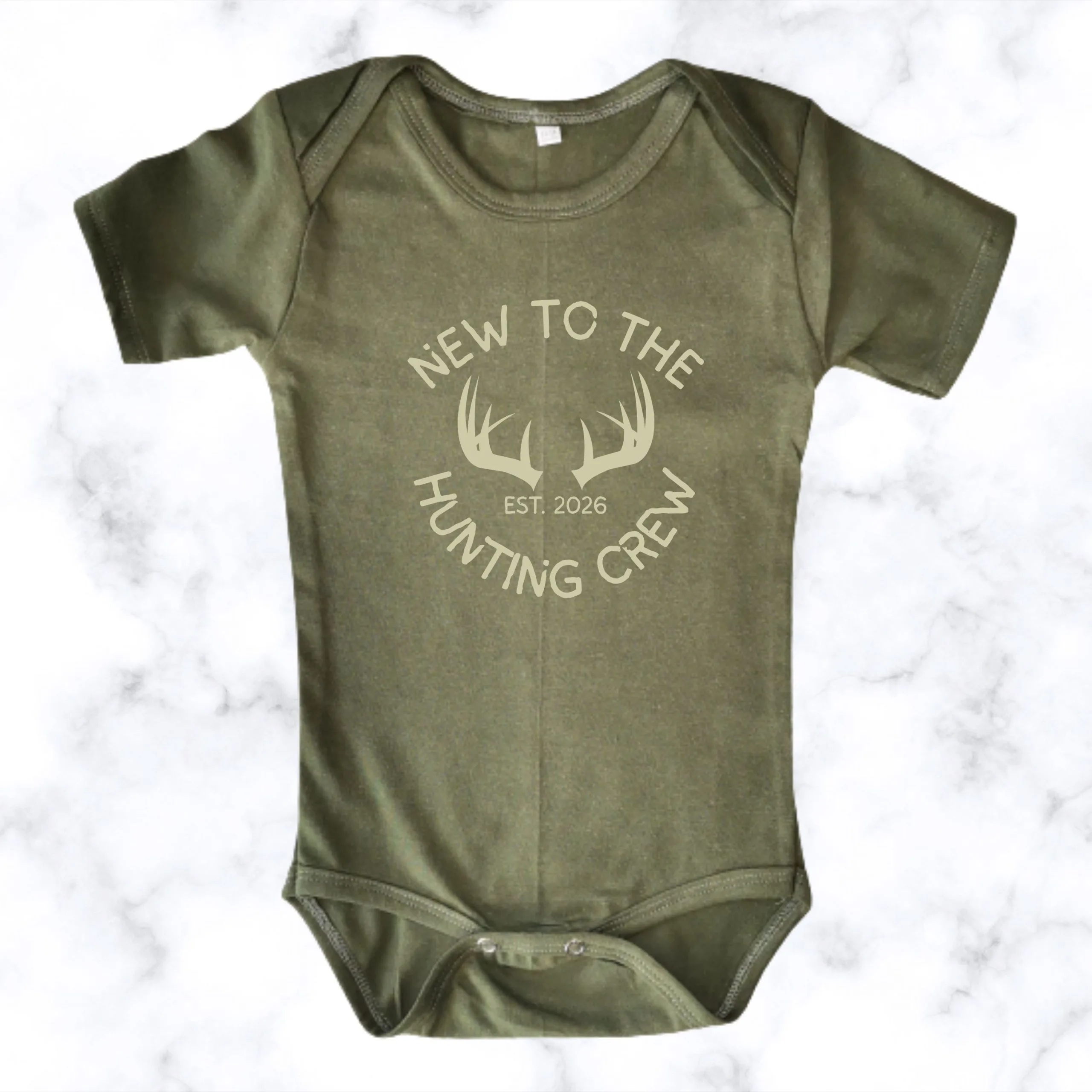 Hunting Crew | Printed Baby Onesie