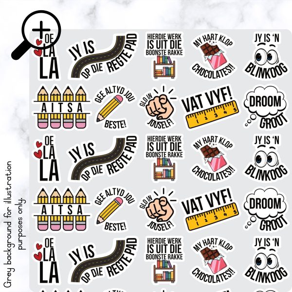 Oe La La Afrikaanse Plakkers - zoom in